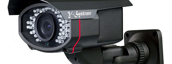 Überwachungskamaera von Y-Systeme in Frankfurt