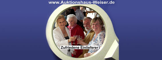 Zufriedene Einlieferer beim Auktionshaus Weiser in Frankfurt