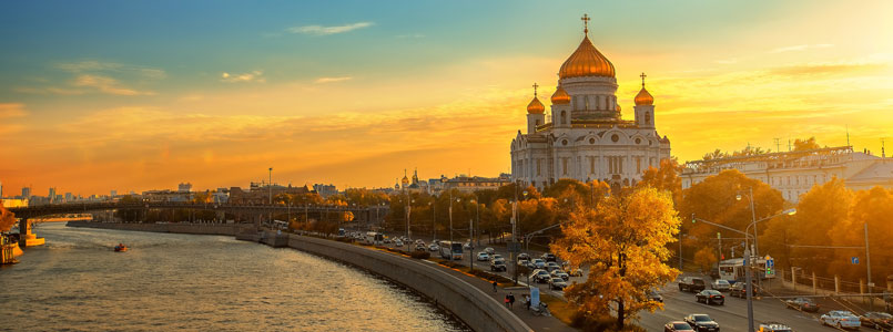 Moskau in der Abenddämmerung Fachübersetzung Osteuropa