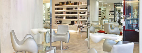 Der Salon von Karsten Schloberg  in Frankfurt Sachsenhausen 