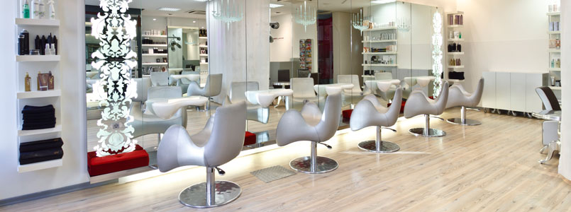 Im Friseursalon von Karsten Schloberg in Frankfurt Sachsenhausen
