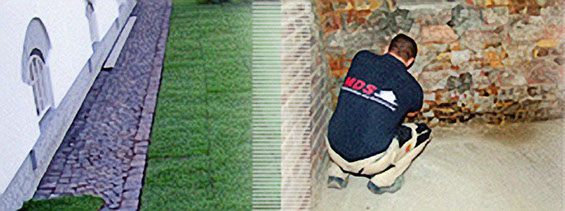 Fachleute von MDS Bautenschutz Steinbach bei Frankfurt am Main legen Keller und Wände zuverlässig trocken