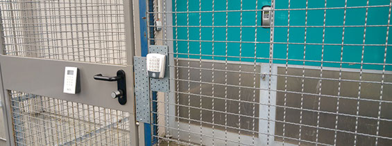 Y-Systeme Projektmanagement Frankfurt Zutrittskontrolle Lagerraum