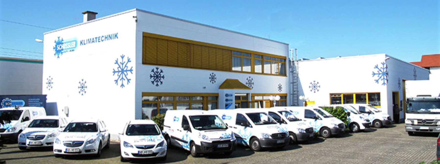 Schüssler Klimatechnik und Wärmepumpen Firmengebäude in Stockstadt bei Frankfurt